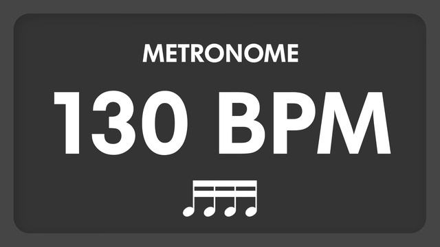 130 BPM - Metronome - 16th Notes смотреть онлайн