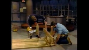 Norm Almost Builds a Picnic Table on The David Letterman Show