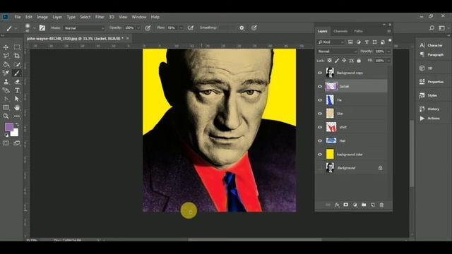 Creating a Pop Art Effect | Photoshop Tutorial смотреть онлайн