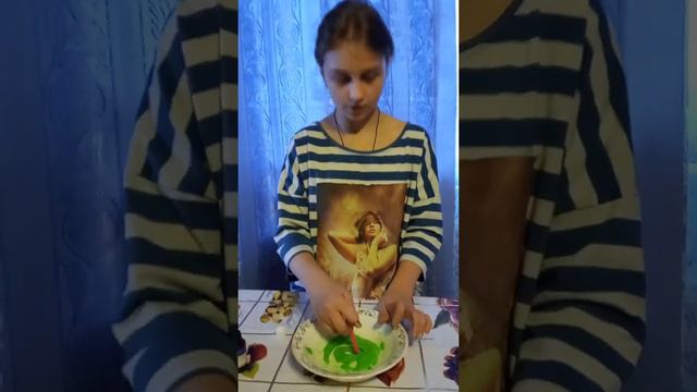Слайм. Мастер-класс от девочек по созданию слайма из мягкого пластилина. #рекомендации #своимирукам смотреть онлайн