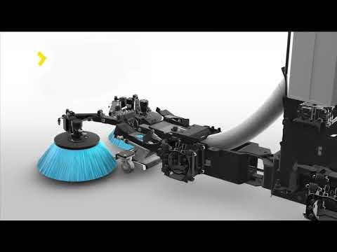 Вакуумная подметально уборочная машина MATHIEU MC110
