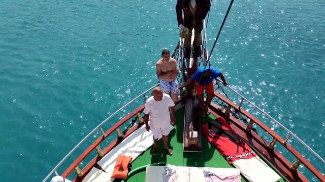 Ташуджу. Морская прогулка на пиратском корабле. Бухты Барбаросса
