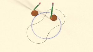 Построение двухлопастного вращающегося ротора нагнетателя Рутса