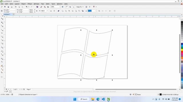 Windows 7?Logo Design in CorelDRAW X7 | CorelDRAW X7 में विंडोज7 लोगो डिजाइन@geniusinstitutesitapu смотреть онлайн