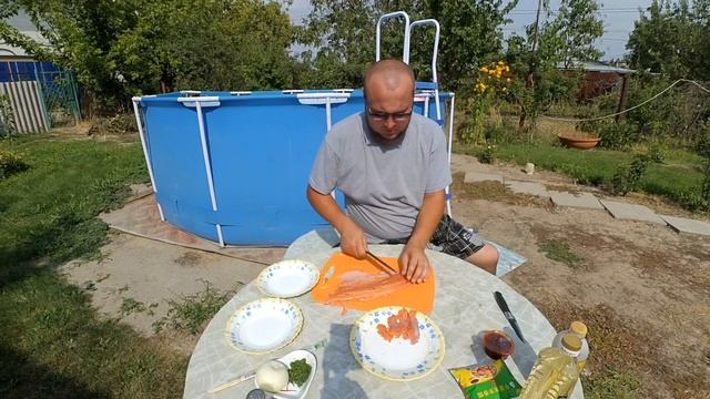 Закуска из Форели по Японский смотреть онлайн