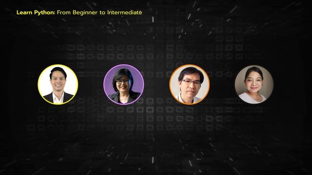 CHULA MOOC : Learn Python Language Basics and Fundamental Data Processing