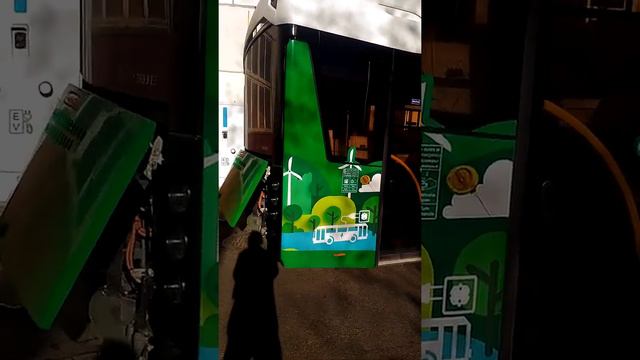 Как выглядит экологичный автобус. /Био электробус МАЗ последнего поколения. смотреть онлайн