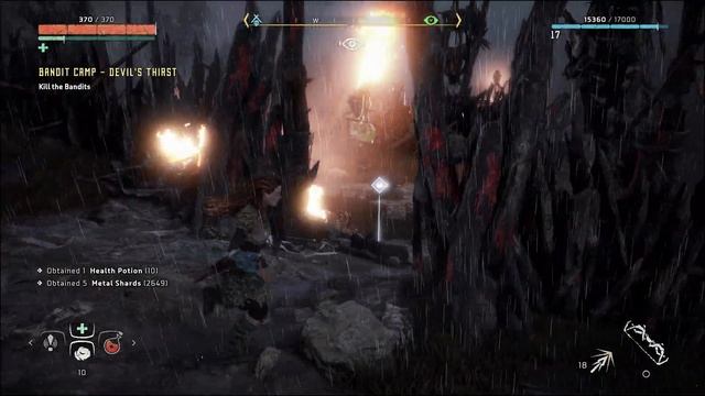 Horizon Zero Dawn - 4K Pc Bandit Camp, Devils Thirst смотреть онлайн