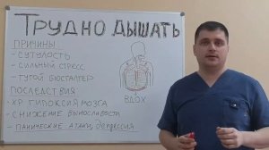 Если тяжело дышать...