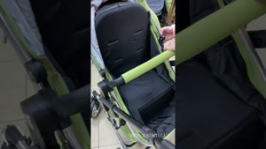 Бюджетная коляска в экокоже luxmom 608