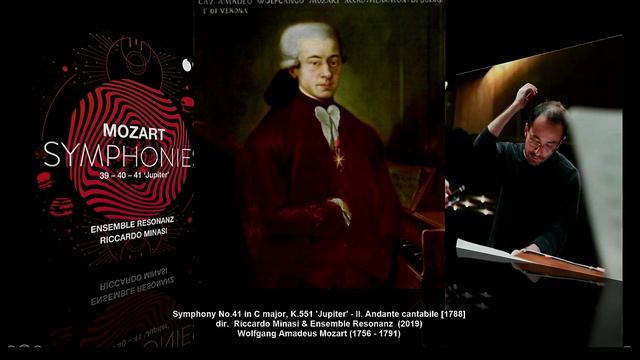 W.A. Mozart - Symphony №41 in C major, K.551 (dir. Riccardo Minasi, 2019)