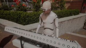 Трава у дома Земляне в стиле Atomic Heart