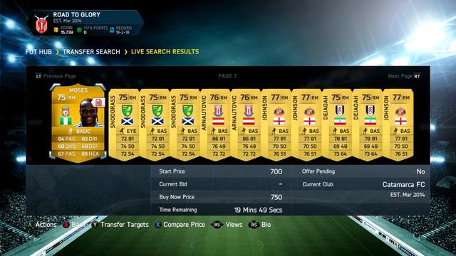 FIFA 14 Ultimate Team | Making Coins: Discard/Quick Sell Team Method #1 | Buying The Team! смотреть онлайн