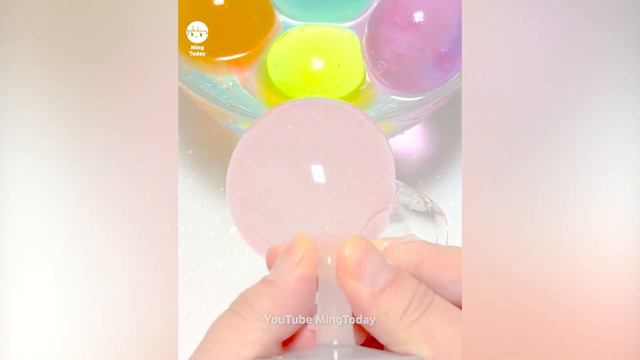 🩷+🤍Tape Balloon DIY with Super Giant Orbeez and Nano Tape ASMR🎧