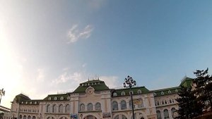 ВОКЗАЛ ХАБАРОВСКА, ПАРК ЗНАКОВ ЗОДИАКОВ В ХАБАРОВСКЕ, БИРОБИДЖАН И ЕГО НАБЕРЕЖНАЯ С РЕКОЙ БИРА