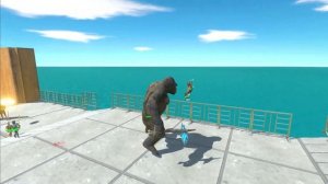 Growing King Kong Challenge - Animal Revolt Battle Simulator