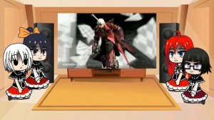 dxd реакция на Dante VS Bayonetta | DEATH BATTLE!