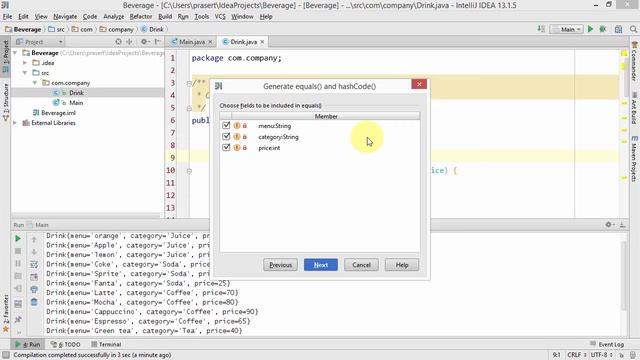 สอน Java: การค้นหาข้อมูลใน ArrayList ของ custom object смотреть онлайн