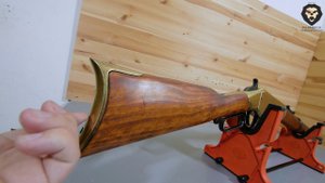 Макет винтовки Winchester 1866 Denix D7/1140L (ММГ, Винчестер, латунь) видео обзор 4k