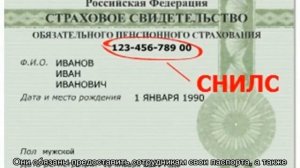 Какие документы нужны для получения СНИЛС