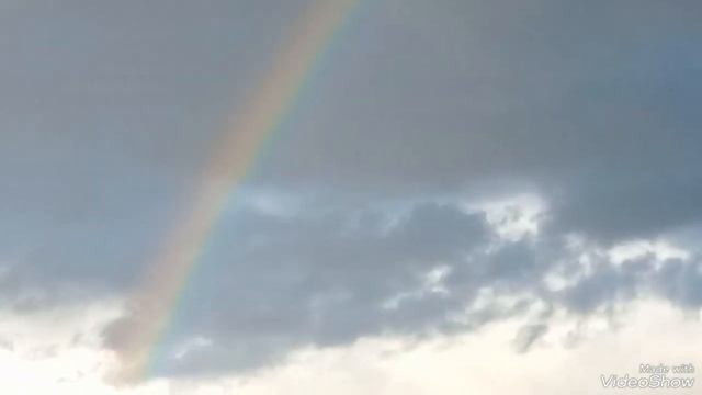 Как прекрасен этот мир! РАДУГА. /Мои наблюдения как менялась радуга// 1.09.22 смотреть онлайн