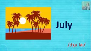 Месяцы в английском языке. Months