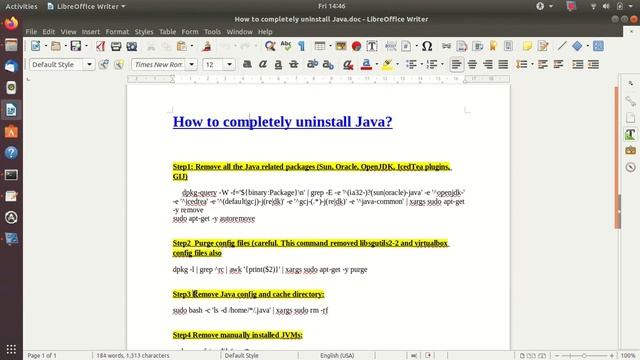 How to completely uninstall Java