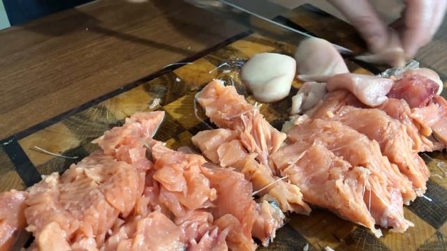 ВНИМАНИЕ??Вкусная маринованная горбуша ❤️?.Горбуша.Красная рыба.Маринованная рыба.