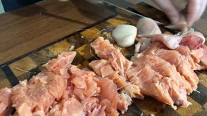 ВНИМАНИЕ??Вкусная маринованная горбуша ❤️?.Горбуша.Красная рыба.Маринованная рыба.