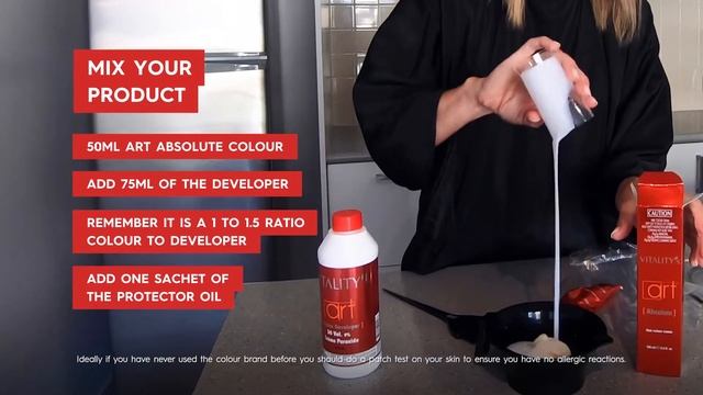 Vitality's Art Absolute | How to Properly Cover Grey Roots and Colour Your Hair at Home смотреть онлайн