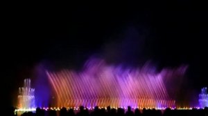 Отдых на Кипре Протарас  Шоу танцующих фонтанов