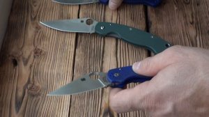 Para3 vs Paramilitary 2. Сравнение ножей. Comparison of knives.