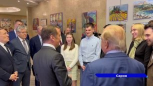 Зампредседателя Совета безопасности России Дмитрий Медведев приехал с рабочим визитом в Саров