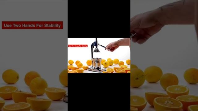 Best Manual Juicer Orange Lemon Squeezer - Trying it Out | 2022