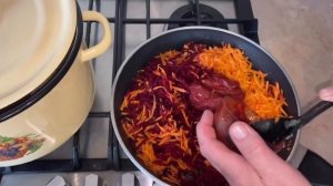 Кубанский борщ с фасолью! За уши не оторвёшь! Скорее сохраняйте рецепт !