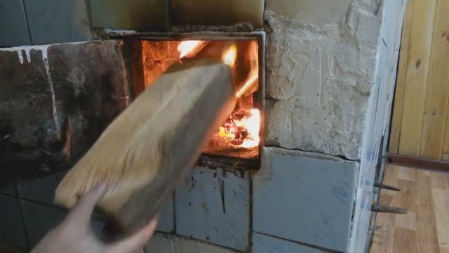Топим печку