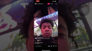 Lazer Dim 700 🔴IG Live Back In NYC Wigan Aht😂 Pt1