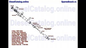 28565339 Injector Common Rail DELPHI (VOLKSWAGEN)