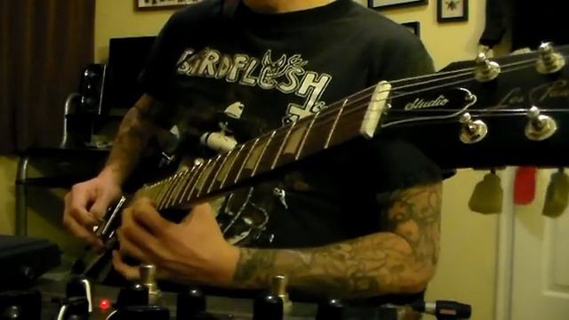 testing out Gibson's tone... смотреть онлайн