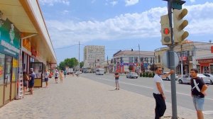 #АНАПА. УЛИЦА ГОРЬКОГО ЦЕЛИКОМ. ПРОГУЛКА ОТ ул. КРЕСТЬЯНСКОЙ ДО ТЕАТРАЛЬНОЙ ПЛОЩАДИ 11.06.2020.