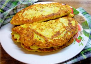 блюдо из кабачка