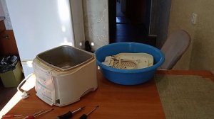 восстановление старой фритюрницы. часть первая разборка.