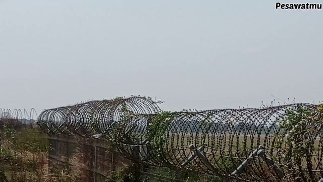 Wow Keren...Momen Perdana Pesawat Dassault Falcon 8x Main Ke Bandara Solo