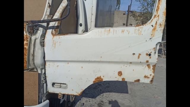 Убираем ржавчину с грузовика Хендай. Пескоструйная обработка смотреть онлайн