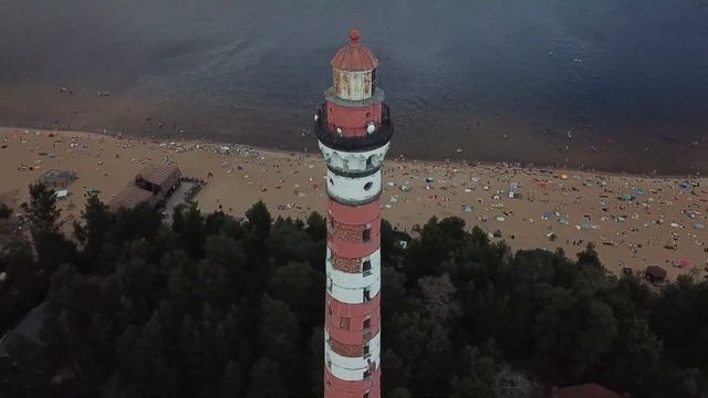 Осиновецкий маяк. Ленинградская обл., п. Ладожское озеро