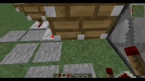 Minecraft redstone 6 - Поршневой ускоритель