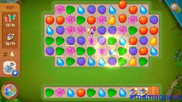 Gardenscapes 907 очистить камень от раковин смотреть онлайн