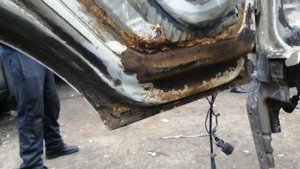 покраска и замена арок и пола на хундае шд 78