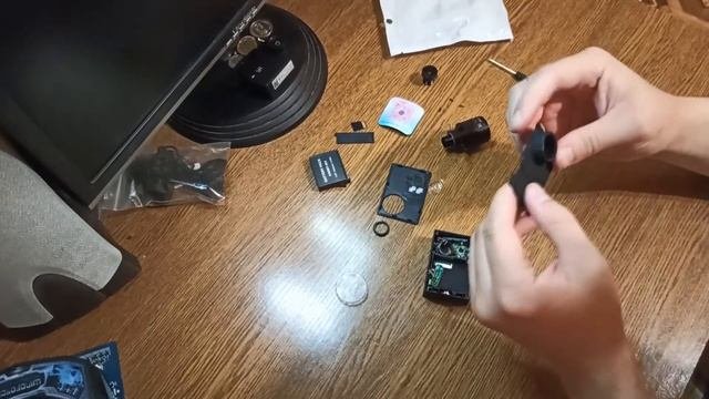 Объектив 5MP без рыбьего глаза из Aliexpress для бюджетных экшн камер типа EKEN и многих других.