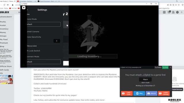 JJSploit Exploit FREE | Roblox Script Executor | Doesn't work anymore roblox added anti cheat | смотреть онлайн